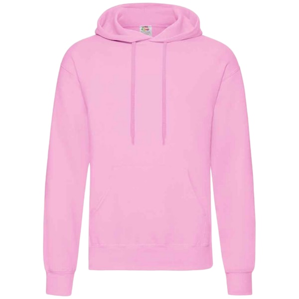 Fruit Of The Loom Unisex Vuxen Klassisk Huvtröja L Lig Light Pink L