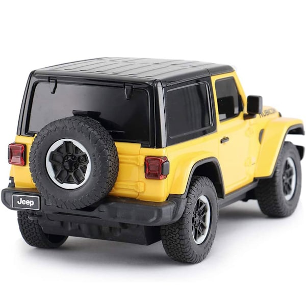Jeep Wrangler JL Radiostyrd bil One Size Gul/Svart Yellow/Black One Size