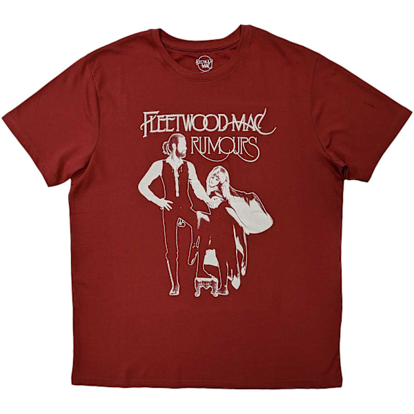 Fleetwood Mac Damtröja Rumours för kvinnor/damer M Röd Red M