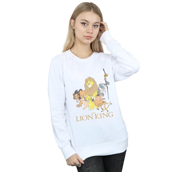 Disney Dam/Dam The Lion King Group Sweatshirt XL Vit White XL