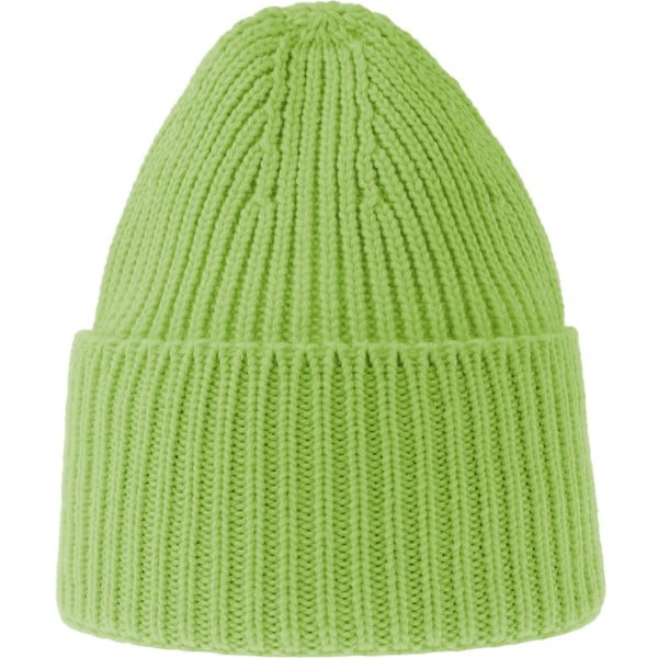 Atlantis Unisex Vuxen Ek Chunky Knit Beanie One Size Acid Green Acid Green One Size