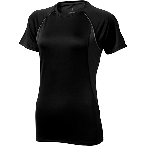 Elevate Dam/Kvinnor Quebec Kortärmad T-shirt XXL Solid Bla Solid Black/Anthracite XXL