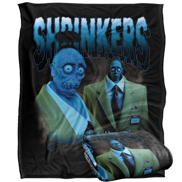 Beetlejuice Shrinkers Filt En Storlek Flerfärgad Multicoloured One Size