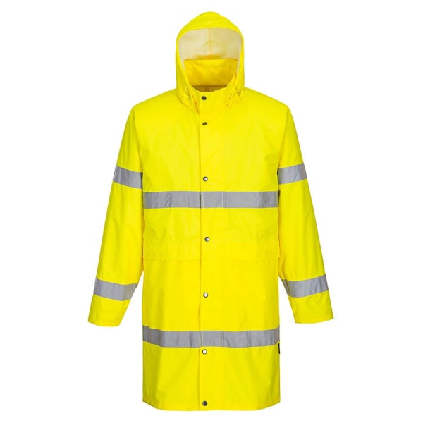 Portwest H442 Hi-Vis regnrock för män 4XL gul Yellow 4XL