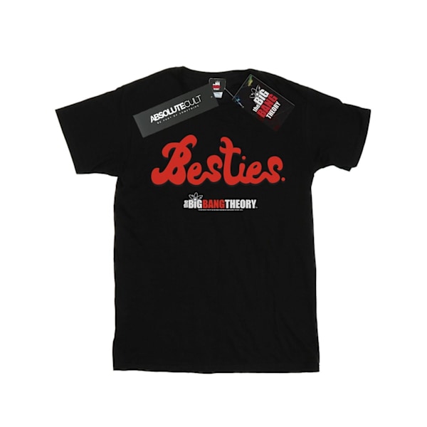 The Big Bang Theory Dam/Damer Besties Text Bomull Pojkvän Black 3XL