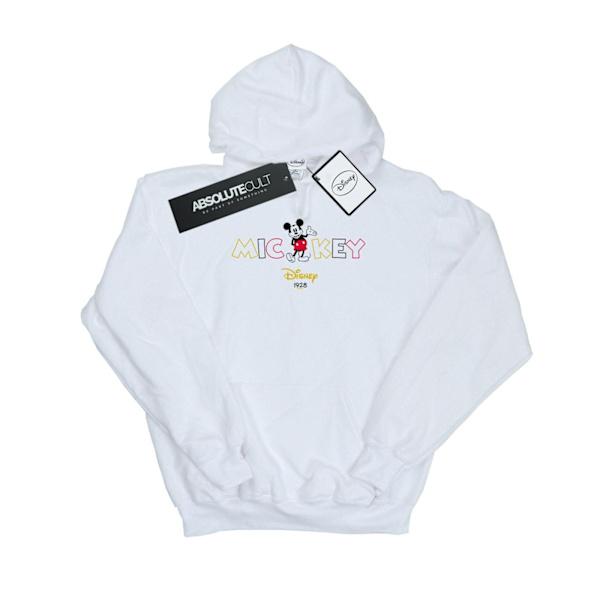 Disney Herr Mickey Mouse 1928 Hoodie L Vit White L