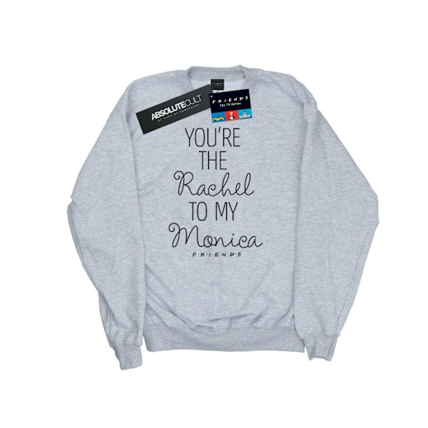 Friends Dam/Damer Du Är Rachel Till Min Monica Sweatshirt Sports Grey S