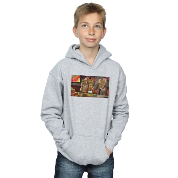 Scoobynatural Boys Supernatural Snacks Hoodie 12-13 år Sport Sports Grey 12-13 Years