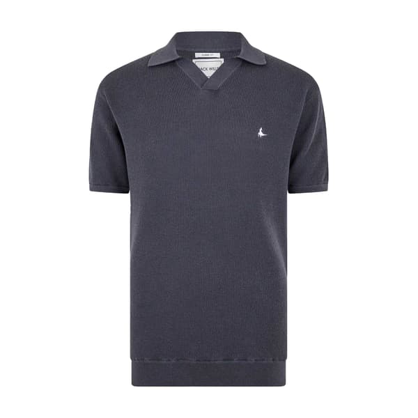 Jack Wills Herr Stickad Pikétröja S Forged Iron Forged Iron S