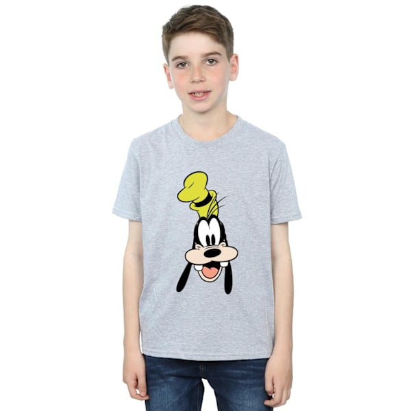 Disney Goofy Face T-shirt för pojkar 12-13 år Sports Grey Sports Grey 12-13 Years