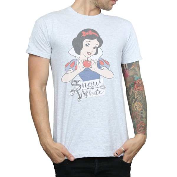 Disney Princess Herr Snow White Apple T-shirt M Sports Grey Sports Grey M