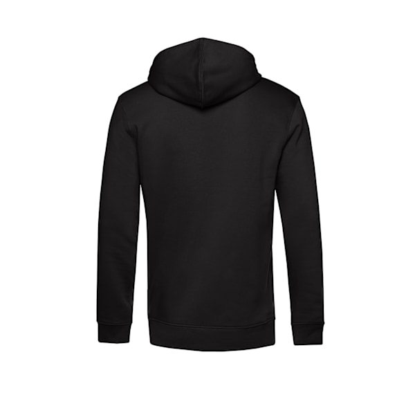 B&C Herr Organic Hooded Sweater S Svart Pure Black Pure S