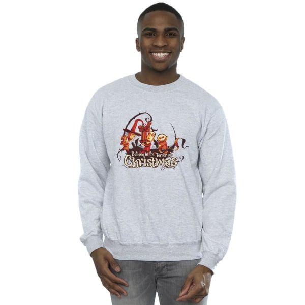 Disney Herr The Nightmare Before Christmas Christmas Terror Sweatshirt Sports Grey 5XL