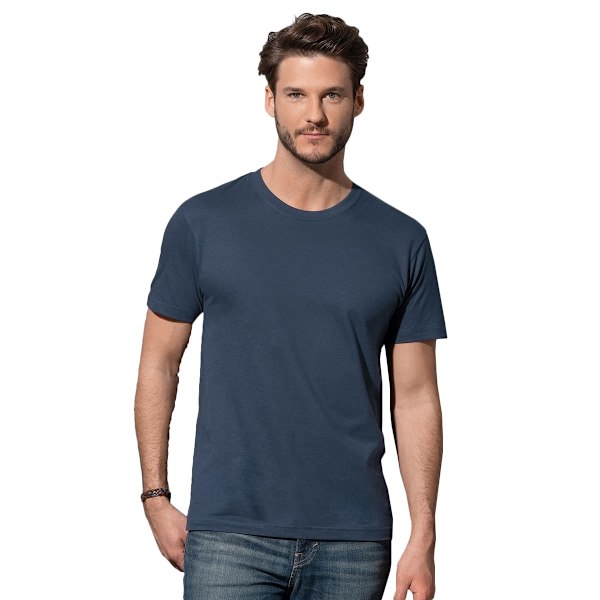 Stedman Comfort Tee 3XL Marinblå Navy 3XL