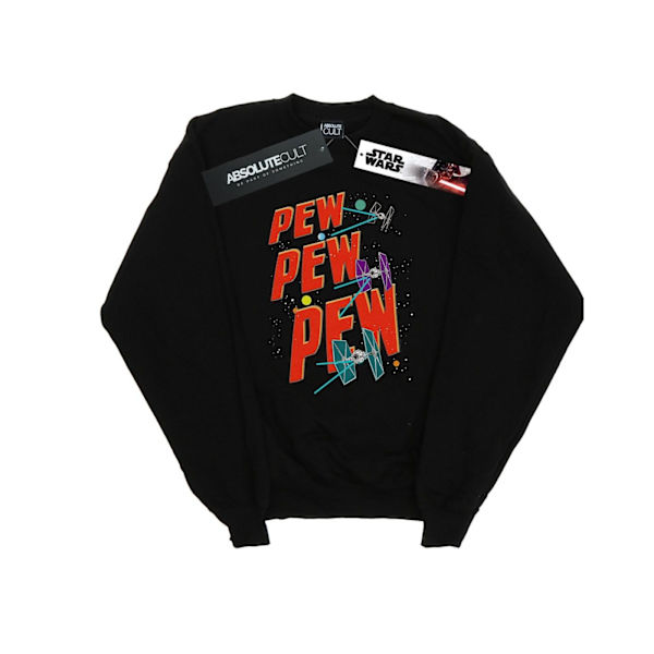 Star Wars Tie Fighters Pew Pew Sweatshirt 4XL Svart Black 4XL