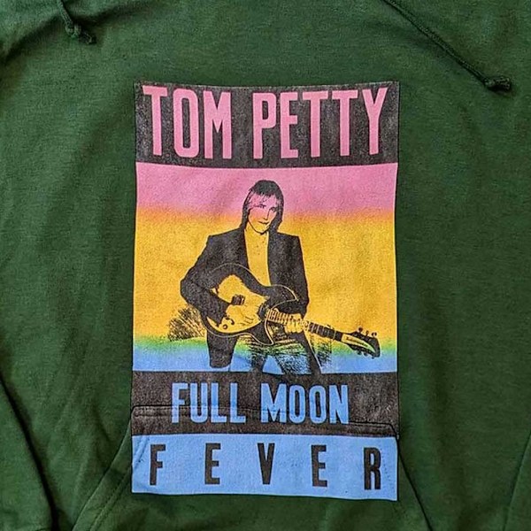 Tom Petty & The Heartbreakers Unisex Vuxen Full Moon Fever Huva Green S