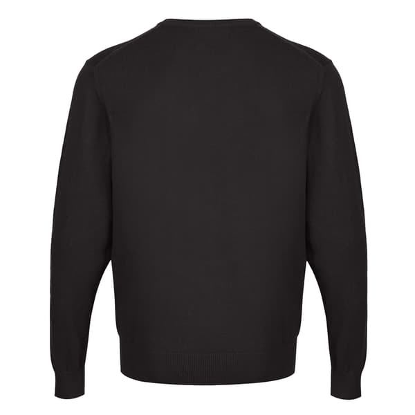 CastlePoint Stickad V-ringad Tröja för Män M Svart Black M