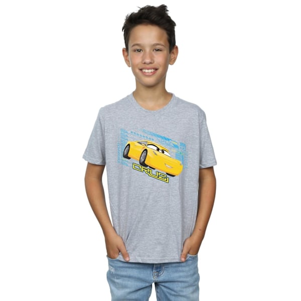 Disney Boys Cars Cruz Ramirez T-shirt 9-11 år Sports Grey Sports Grey 9-11 Years