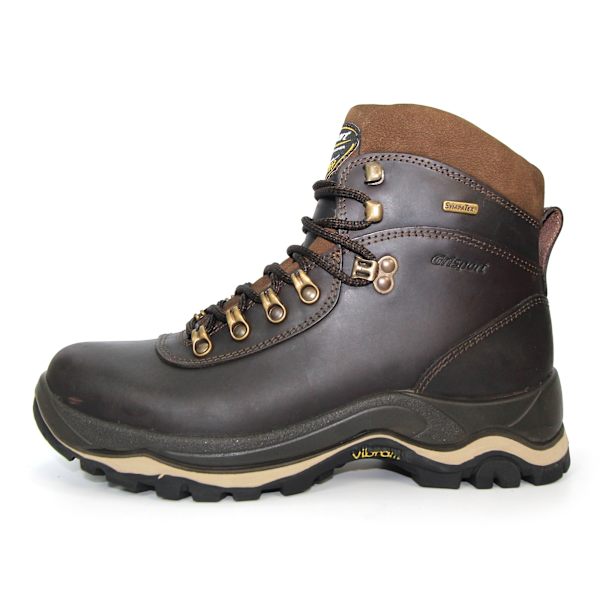 Grisport Evolution Vaxat Läder Vandringskängor 6 UK Brun Brown 6 UK