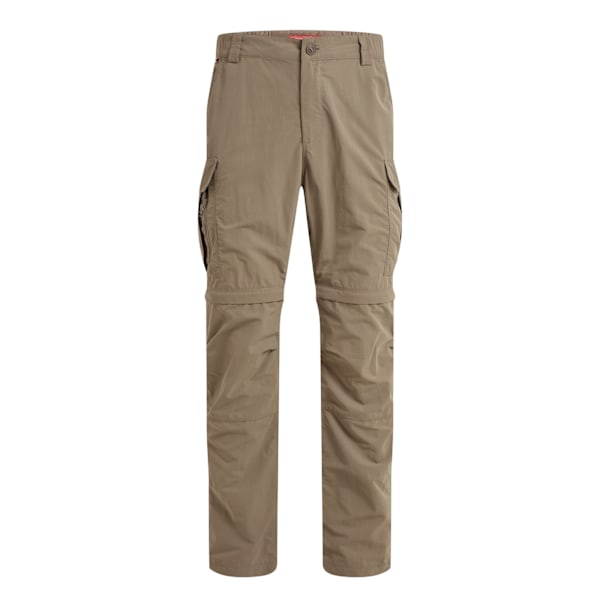 Craghoppers Herr NosiLife III Konvertibla Cargo Byxor 30R Pebble Pebble 30R
