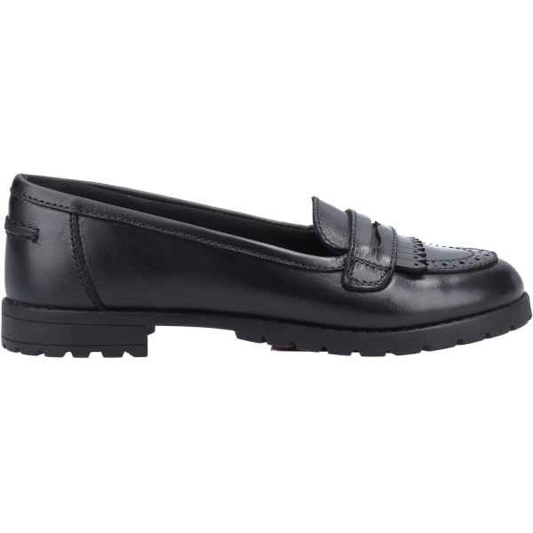 Hush Puppies Girls Emer Läder Skolskor 11 UK Child Black Black 11 UK Child