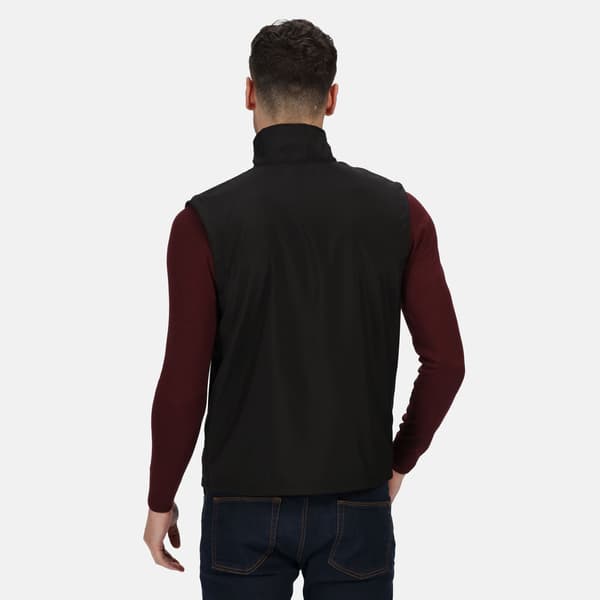 Regatta Professional Classic lättvikts softshellväst för män Black XXL