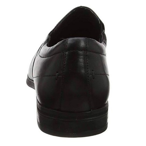 Hush Puppies Billy Slip On Lädersko i Svart, Storlek 11 UK Black 11 UK