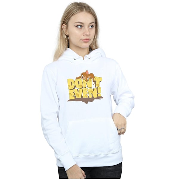 Tom And Jerry Dam/Damer Don´t Even Hoodie S Vit White S