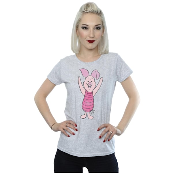 Winnie the Pooh Dam/Dam Piglet Heather T-shirt XL Heather Heather Grey XL