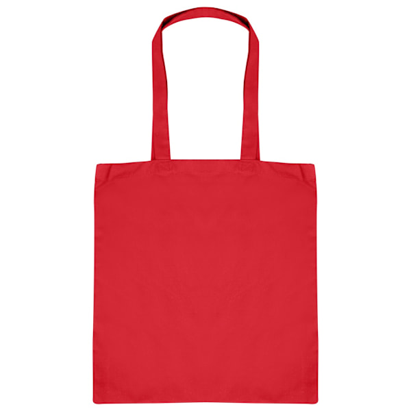 Absolute Apparel Bomullsväska One Size Röd Red One Size