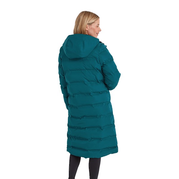 TOG24 Dam/Kvinna Glaston Lång Parka 14 UK Djup Teal Deep Teal 14 UK