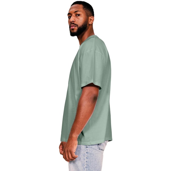 Casual Classics Herr Core Ringspun Bomull Oversized T-shirt 4XL Sage 4XL