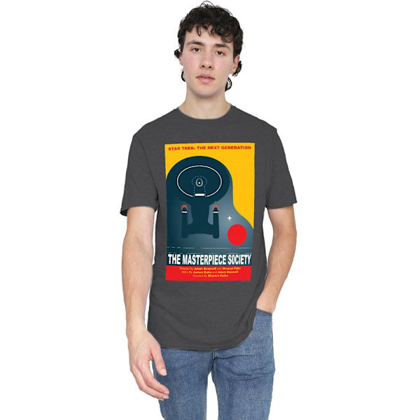 Star Trek Unisex Vuxen The Next Generation Säsong 5 Avsnitt 13 Charcoal XL