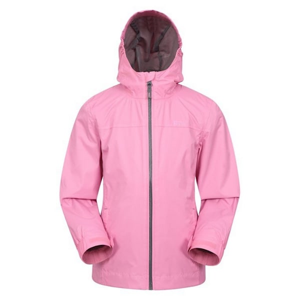 Mountain Warehouse Barn/Barn Torrent Vattentät med Tejpade Sömmar Pale Pink 9-10 Years