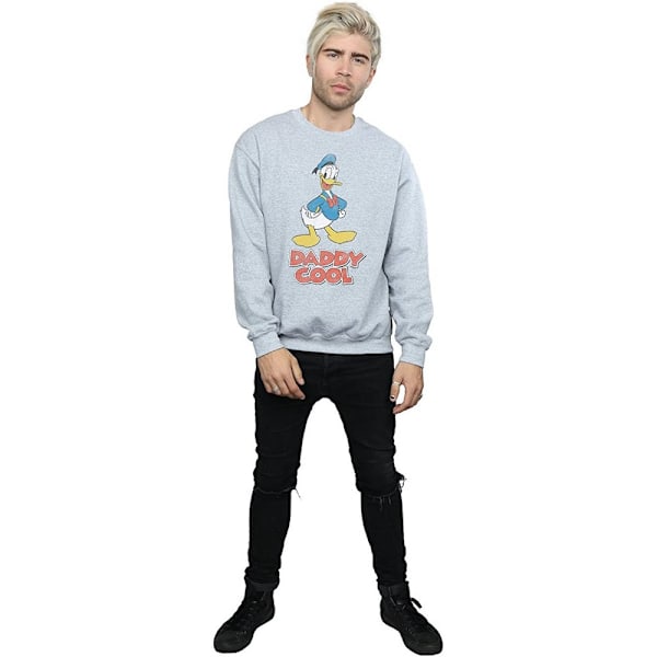 Disney Herr Daddy Cool Donald Duck Sweatshirt S Sports Grey Sports Grey S