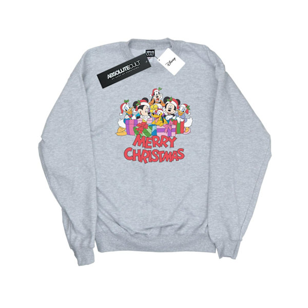 Disney Dam/Kvinnor Musse Pigg Och Vänner Jul Sweatshirt XXL Sports Grey Sports Grey XXL