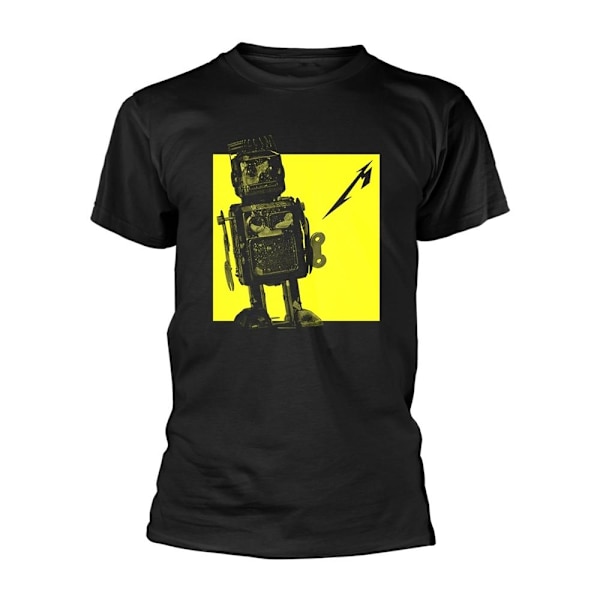 Metallica Unisex Adult 72 Seasons Burnt Robot T-Shirt L Svart Black L