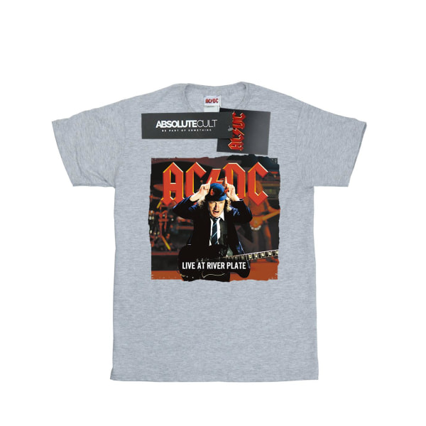 AC/DC Män Live At River Plate Columbia Records T-Shirt XXL Spo Sports Grey XXL