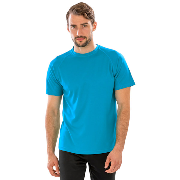 Spiro Aircool T-shirt M Ocean Blue för män Ocean Blue M