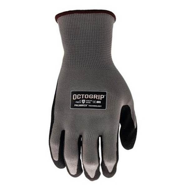 Octogrip Hi Flex Nitrilhandskar L Grå Grey L