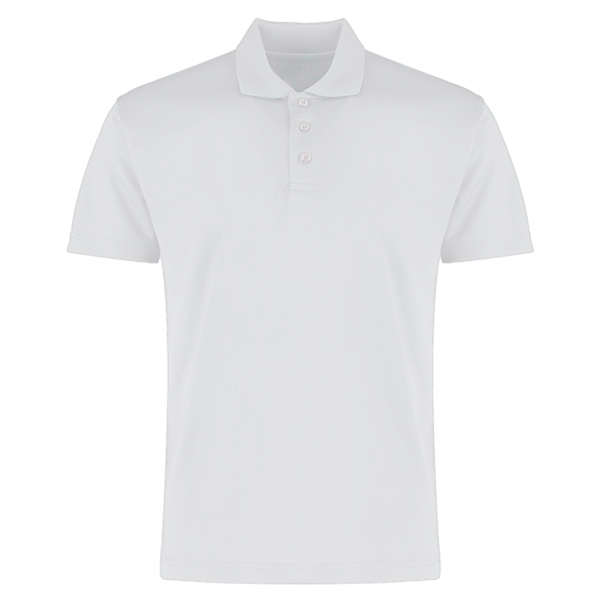 Kustom Kit Cooltex Plus Micro Mesh Poloskjorta XS Vit White XS