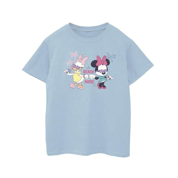 Disney Girls Minnie Daisy Beach Mode Bomull T-shirt 5-6 år B Baby Blue 5-6 Years