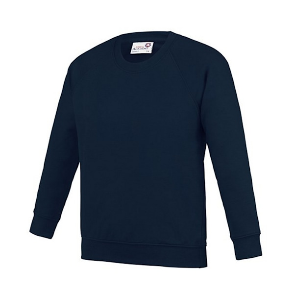 Awdis Barn/Barn Akademi Raglan Sweatshirt XS Marinblå Navy XS