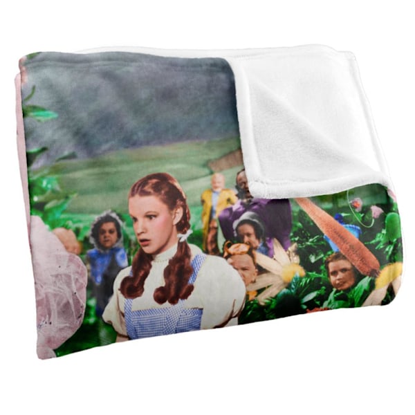 Trollkarlen från Oz Scen Dorothy Filt En Storlek Flerfärgad Multicoloured One Size