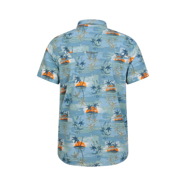 Mountain Warehouse Herr Tropical Skjorta M Bright Blue Bright Blue M