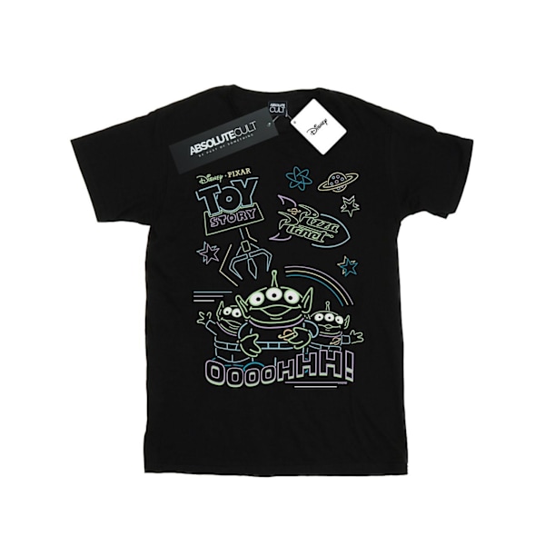 Disney Herr Toy Story Neon Little Green Men T-shirt 5XL Svart Black 5XL