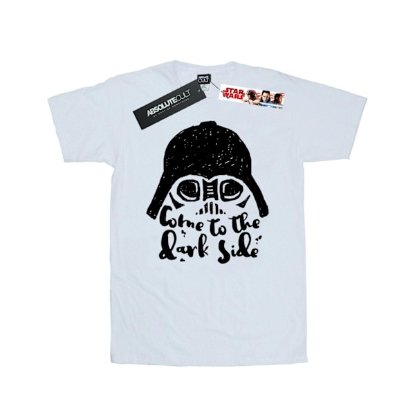 Star Wars Herr Darth Vader Kom Till Den Mörka Sidan Skiss T-shirt White L