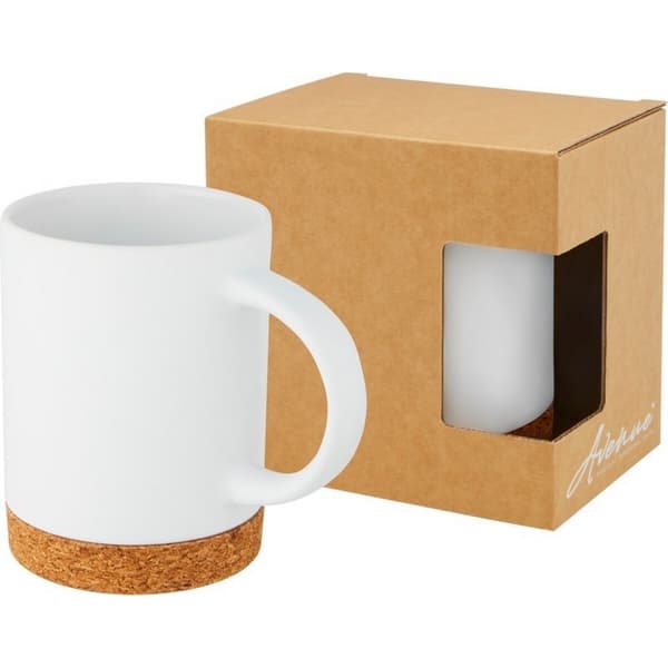 Avenue Neiva Keramikmugg 425 ml En Storlek Vit White One Size