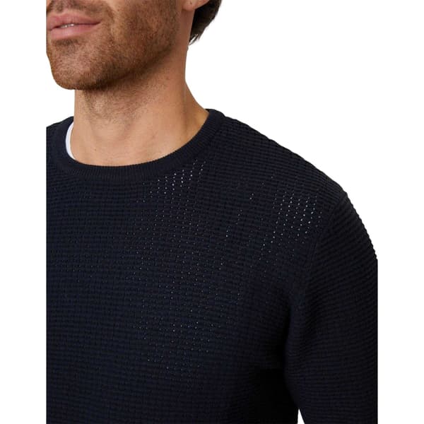 Threadbare Herr Yarra Texturerad Normal Tröja XL Marinblå Navy XL