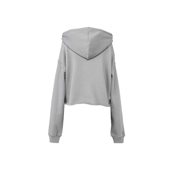 Bella + Canvas Cropped Hoodie Damer S Storm Storm S